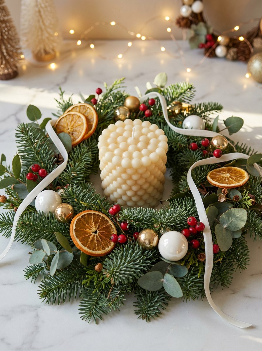 🕯️Vela “Burbujas Grande”