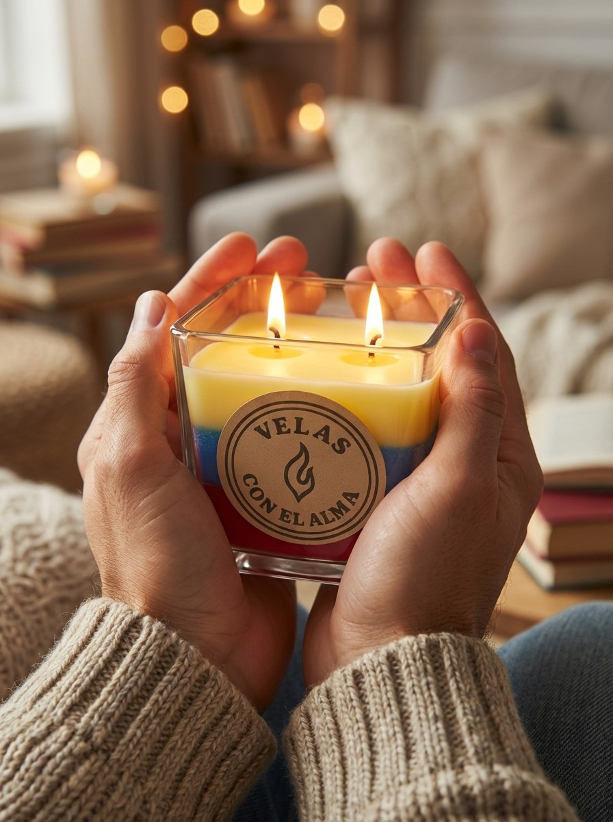 🕯️Vela “Alma Colombiana” – 9OZ