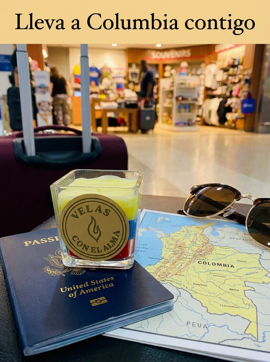 🕯️Vela "Alma Colombiana"-3OZ Pequeño