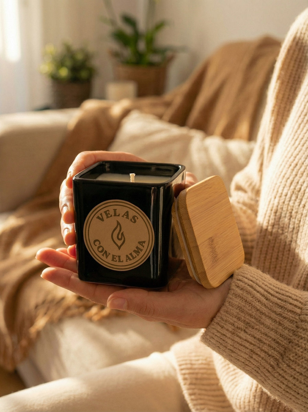 🕯️Vela "Orquídea Negra" - 3OZ