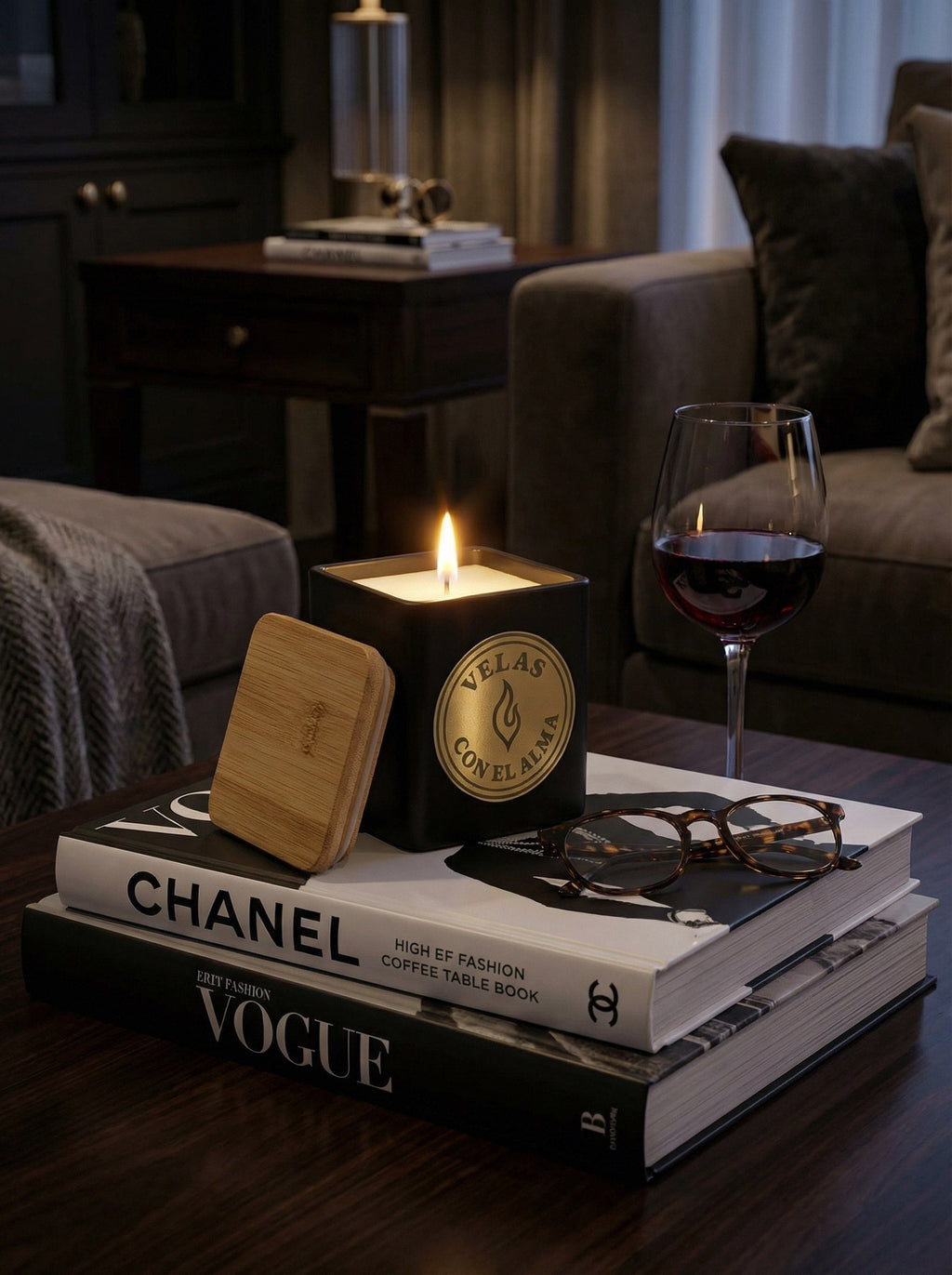 🕯️Vela "Orquídea Negra" - 3OZ