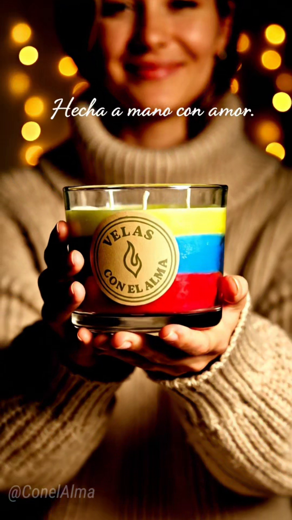 🕯️ Vela "Alma Colombiana"-12OZ Grande